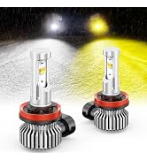 SEALIGHT フォグランプ H11/H8/H16/H9 LED 2色切り替え イエロー/ホワイト